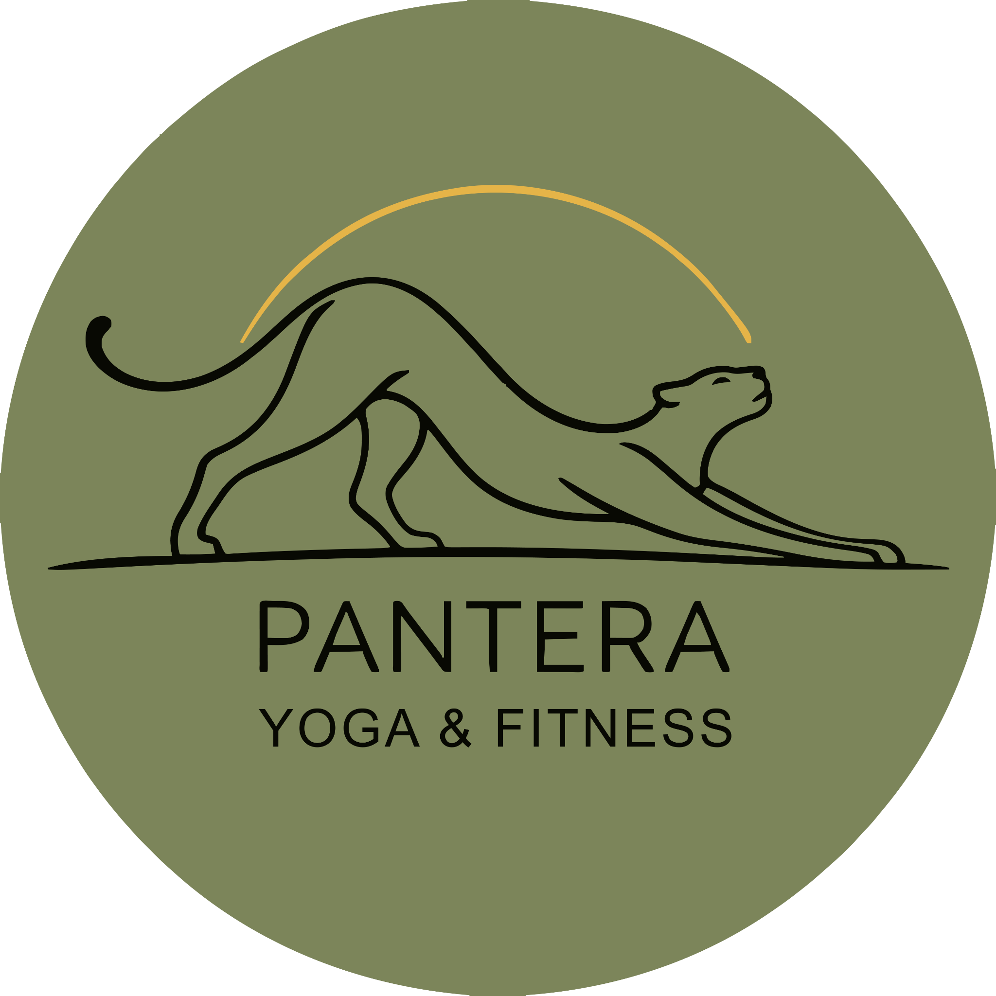 Логотип PANTERA Yoga & Fitness